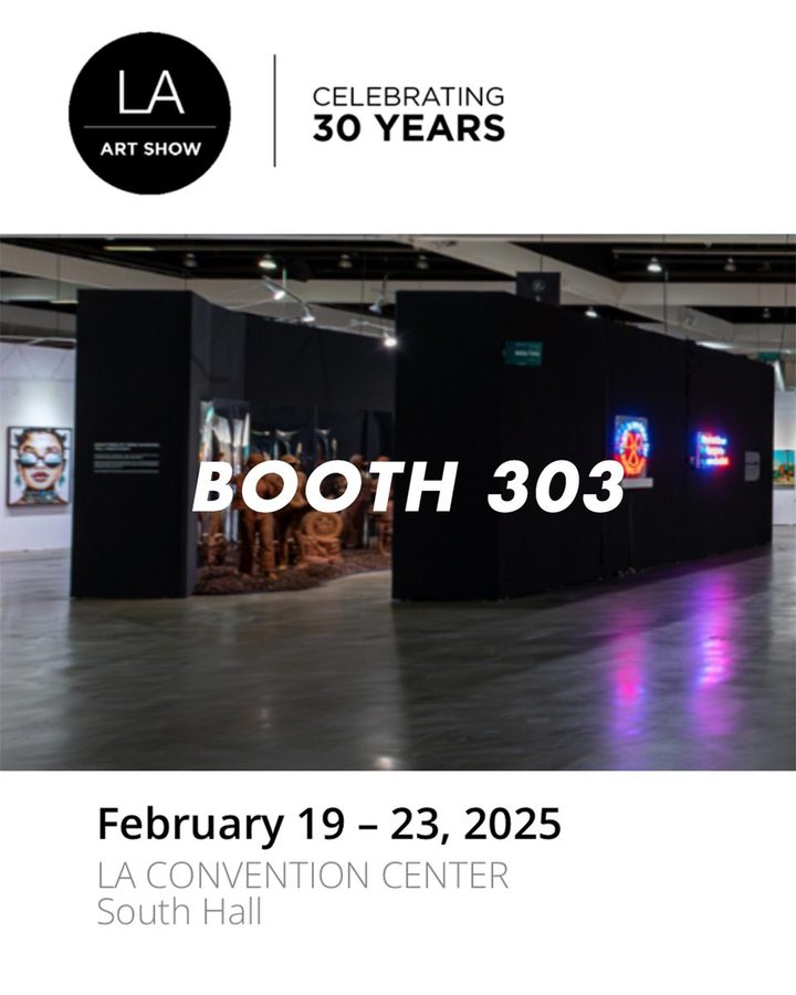 Snisarenko Gallery booth at the LA Art Show, booth 303