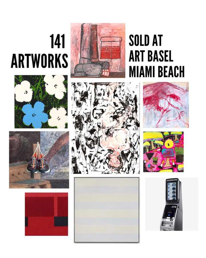 Artworks at Art Basel Miami Beach